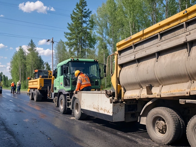 Начался ремонт дороги вблизи Рыбинска для улучшения безопасности и комфорта